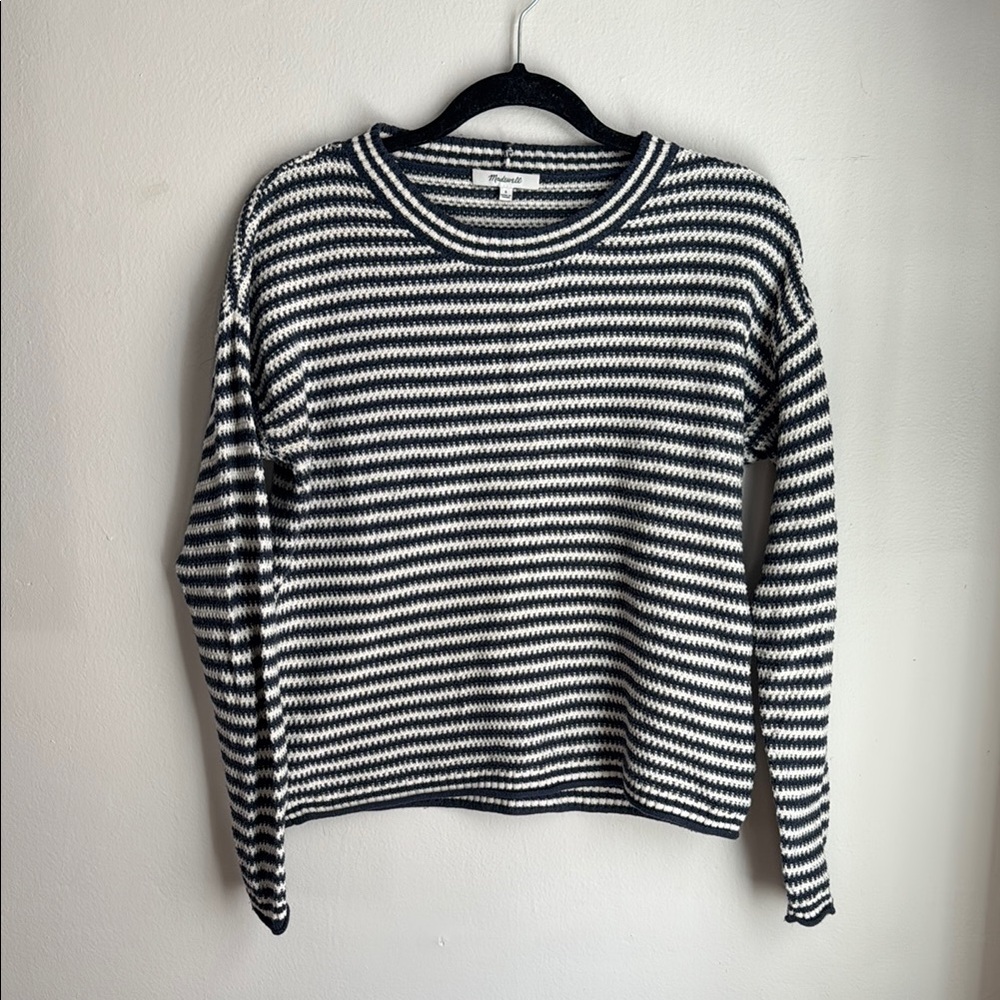 Striped Pullover Knit Sweater